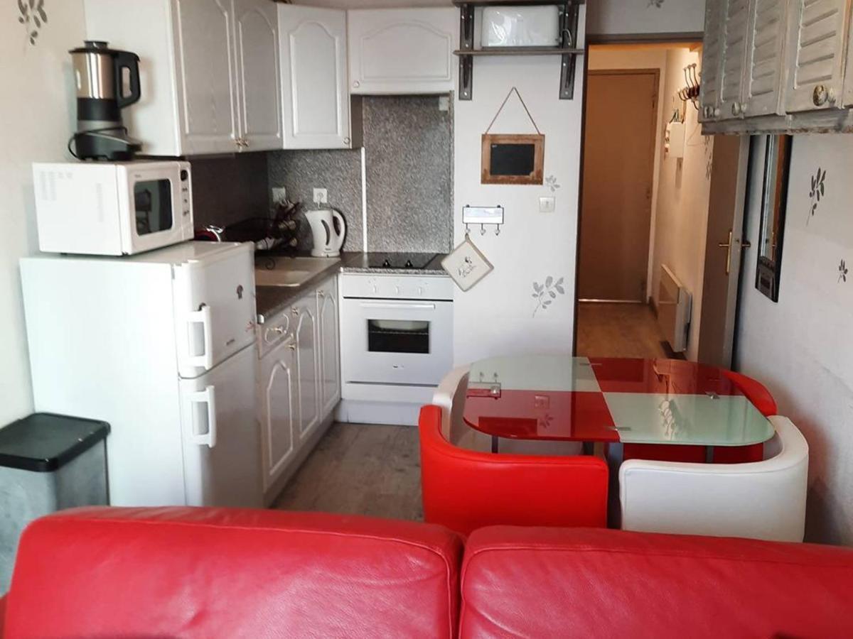 Studio Cabine Cozy Avec Terrasse, Parking, Et Casier A Ski - Ideal Famille De 4 A Bolquere - Fr-1-592-43 Ngoại thất bức ảnh